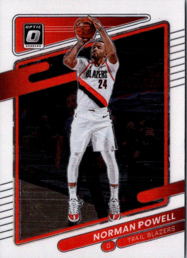 2021 Donruss Optic Red Norman Powell #121