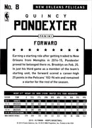 2015 Hoops Red Back Quincy Pondexter