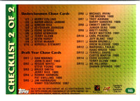 1997 Topps Chrome Checklist 2 #165