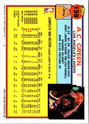 1992 Topps A.C. Green