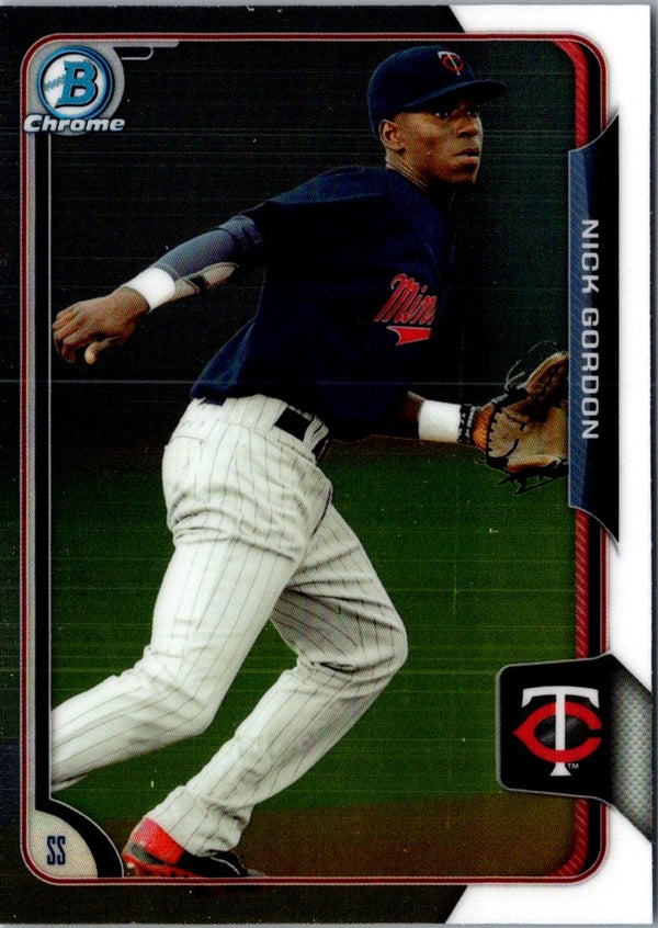 2015 Bowman Chrome Prospects Nick Gordon #BCP75