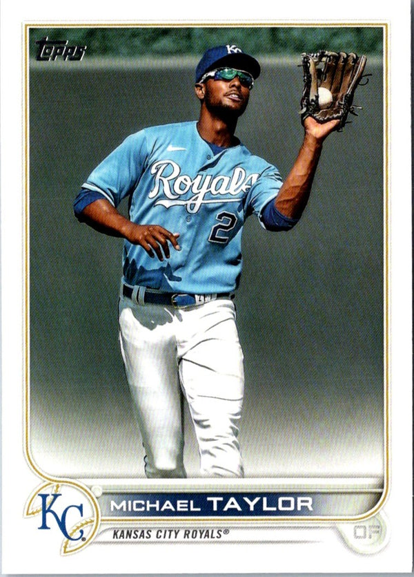 2022 Topps Royal Blue Michael Taylor #483