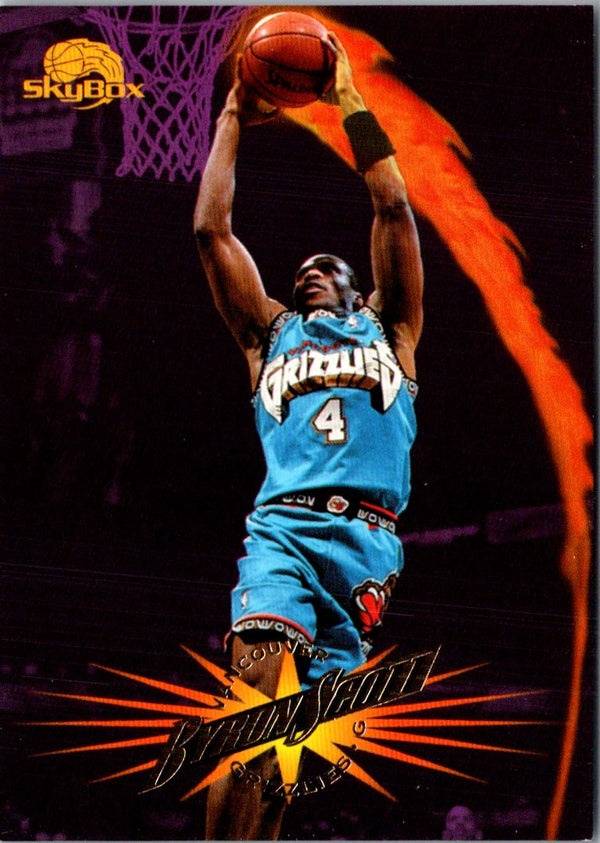 1995 SkyBox Premium Byron Scott #217