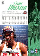1995 SkyBox Premium Clyde Drexler