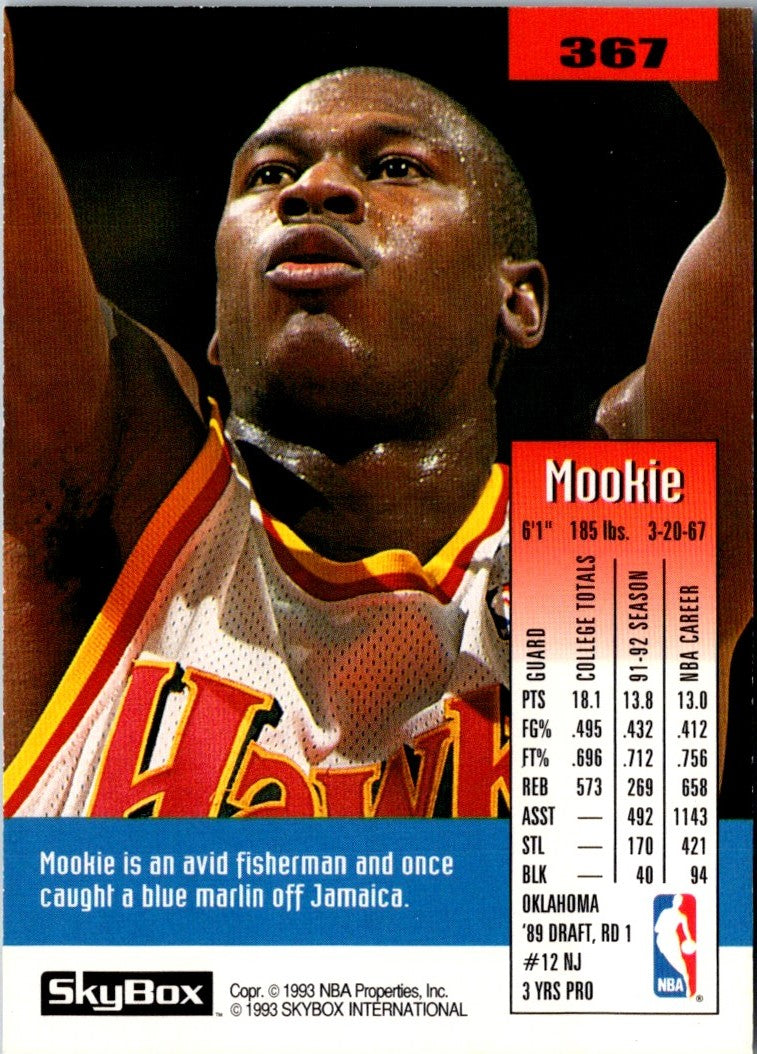 1992 SkyBox Mookie Blaylock