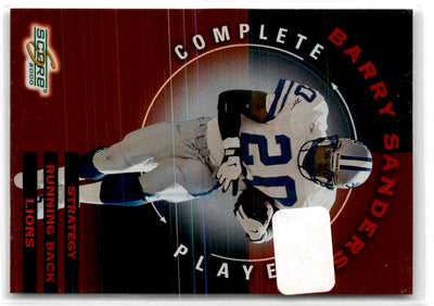 1999 Score Complete Players Barry Sanders #20