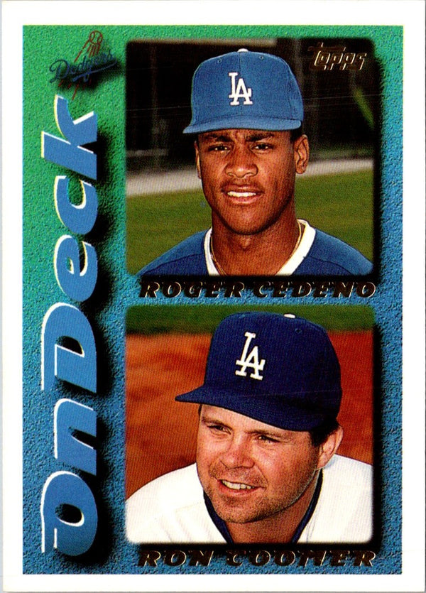 1995 Topps Roger Cedeno/Ron Coomer #651 Rookie