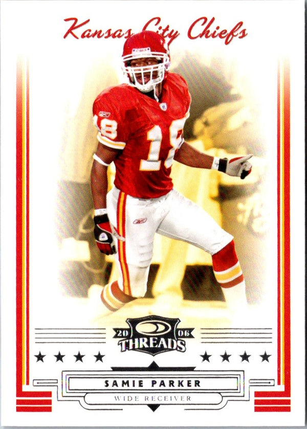 2006 Donruss Threads Samie Parker #129