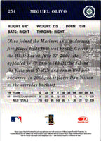 2005 Donruss Studio Miguel Olivo #254