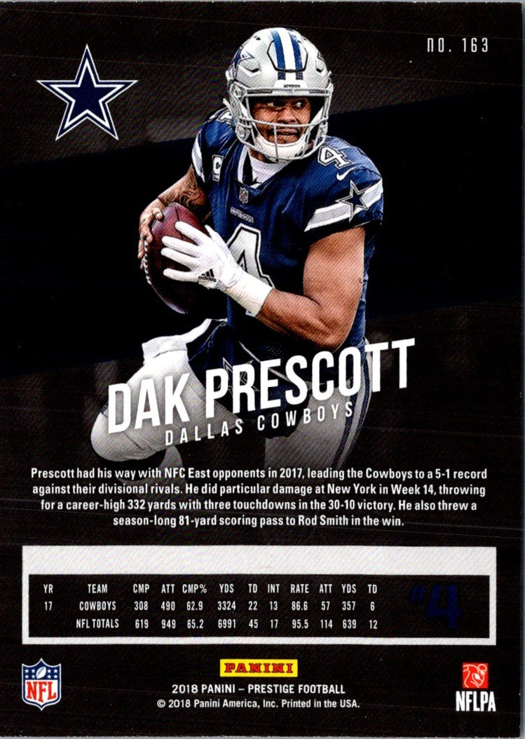 2018 Panini Prestige Dak Prescott