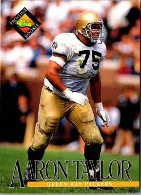 1994 Pro Line Live Aaron Taylor #343 Rookie