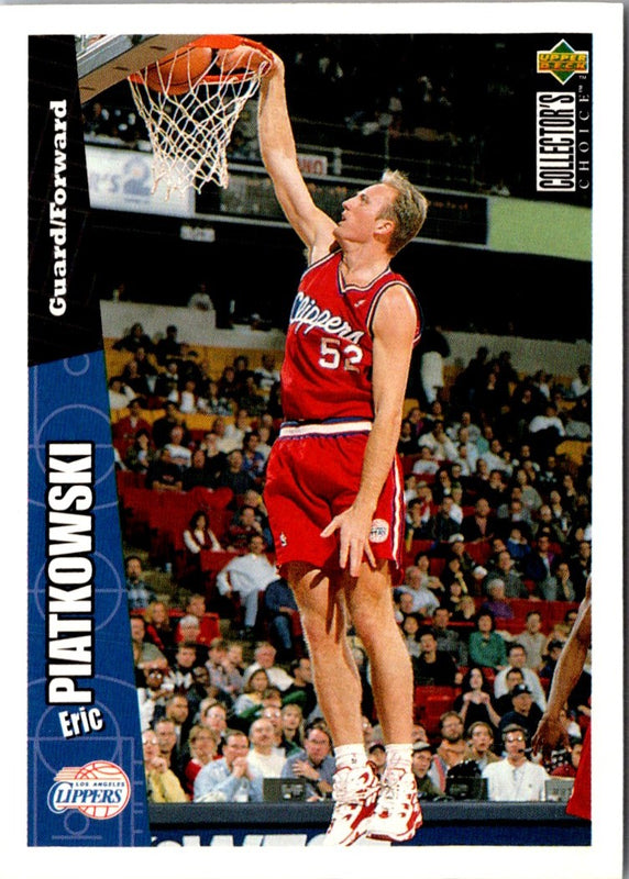 1996 Collector's Choice Eric Piatkowski #72