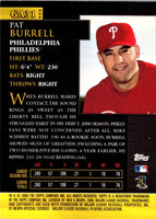 2001 Topps Golden Anniversary Pat Burrell #GA31