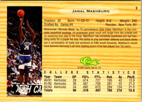1993 Classic Draft Picks Gold Jamal Mashburn #3