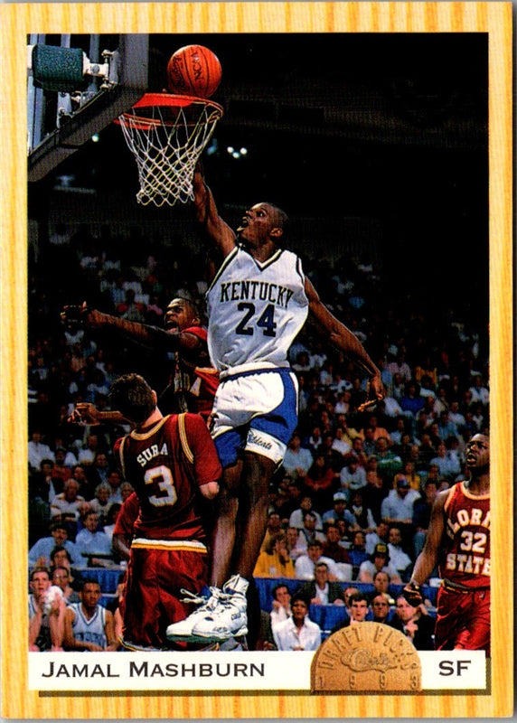 1993 Classic Draft Picks Gold Jamal Mashburn #3