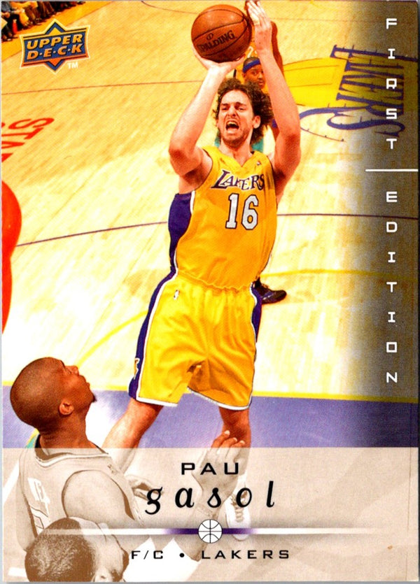 2008 Upper Deck Pau Gasol #83