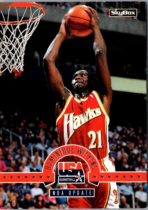 1994 SkyBox USA Dominique Wilkins #34