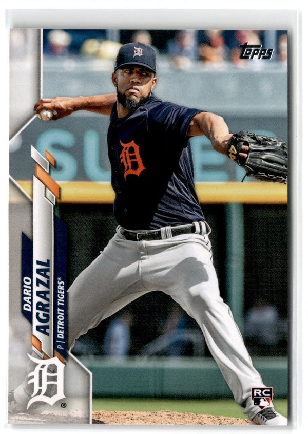 2020 Topps Update Dario Agrazal #U-265 Rookie