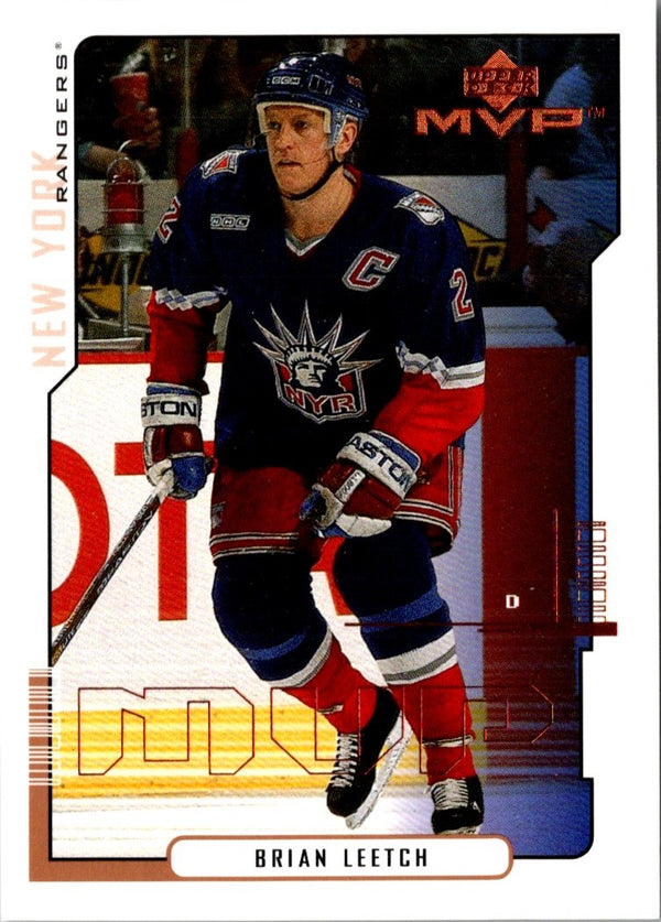 2000 Upper Deck MVP Brian Leetch #117