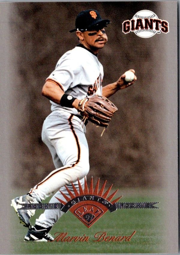 1997 Leaf Marvin Benard #181