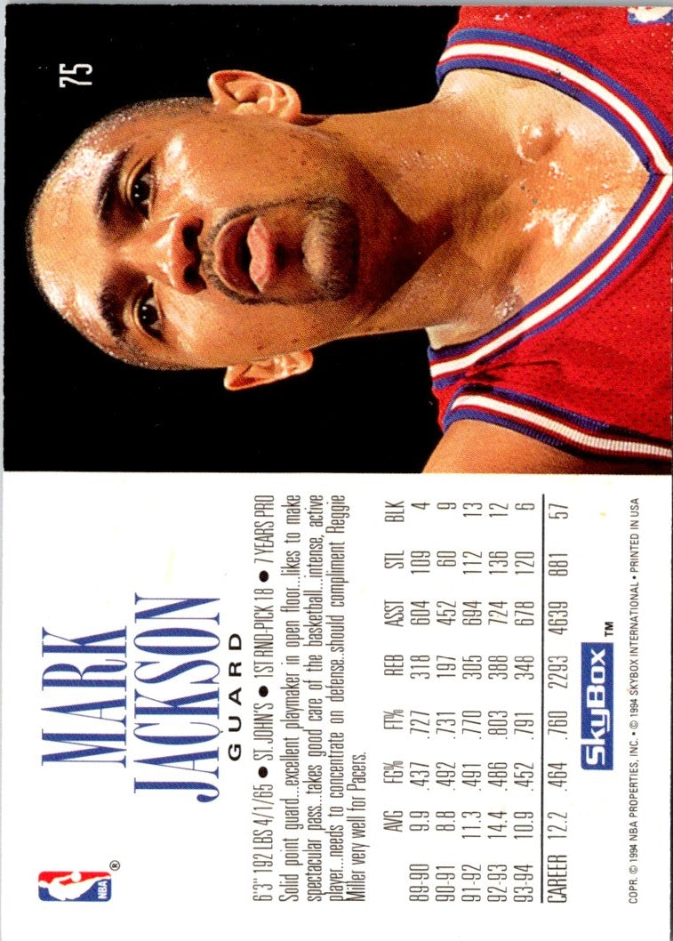 1994 SkyBox Mark Jackson