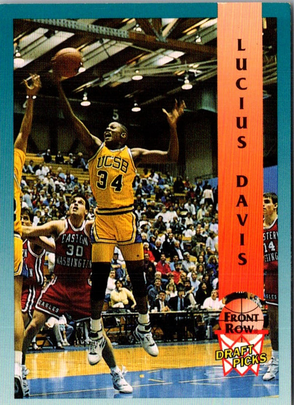 1992 Front Row Draft Picks Gold Lucius Davis #16