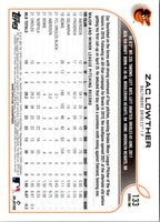 2022 Topps Zac Lowther #133 Rookie
