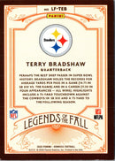 2020 Donruss Legends of the Fall Red Terry Bradshaw