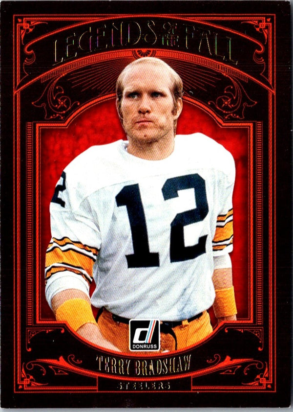 2020 Donruss Legends of the Fall Red Terry Bradshaw #LF-TEB