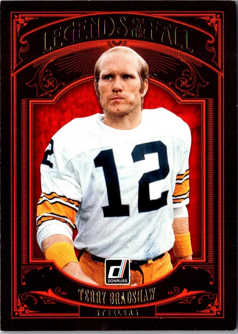 2020 Donruss Legends of the Fall Red Terry Bradshaw