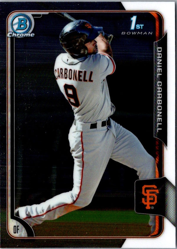 2015 Bowman Chrome Prospects Daniel Carbonell #BCP189