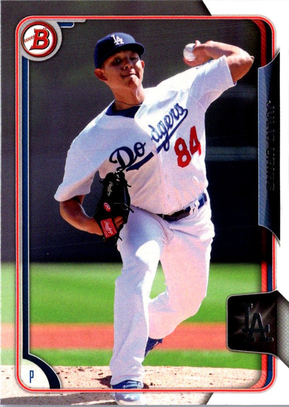 2015 Bowman Draft Picks & Prospects Julio Urias #100