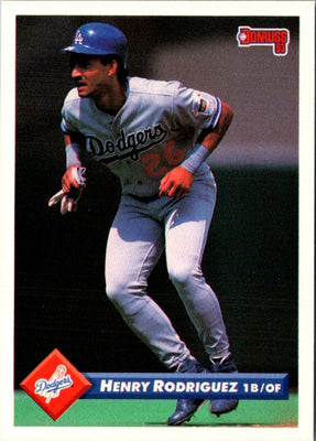 1993 Donruss Henry Rodriguez #218