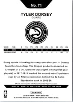 2018 Hoops Red Backs Tyler Dorsey #71