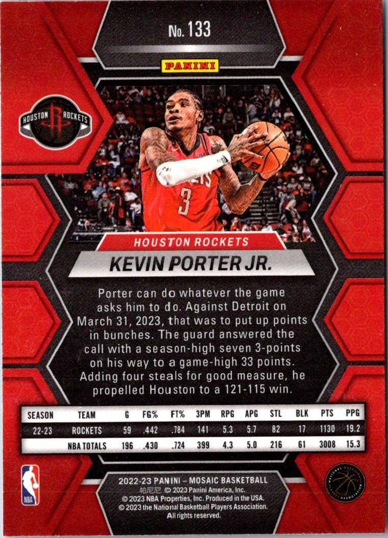 2022 Panini Mosaic Kevin Porter Jr.