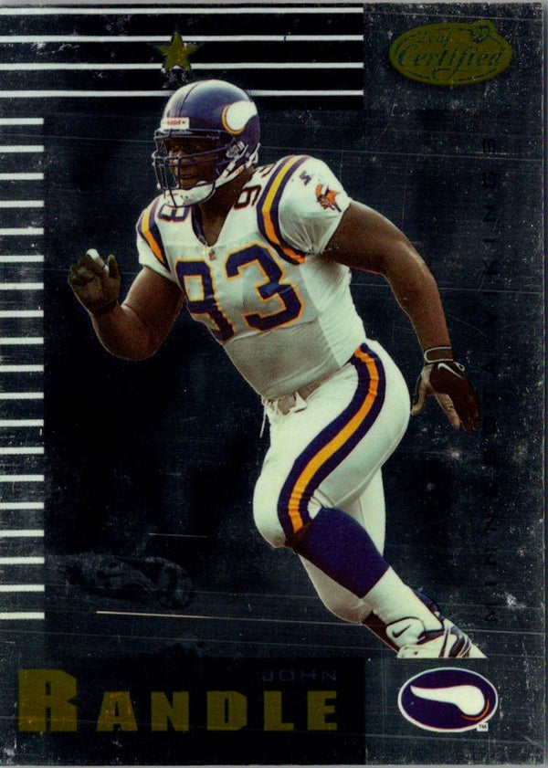 1999 Leaf Certified John Randle #55