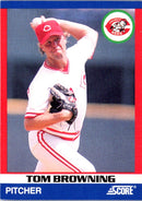 1991 Score 100 Superstars Tom Browning
