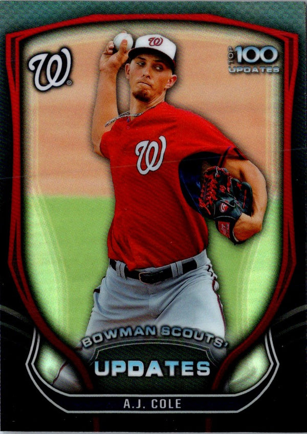 2015 Bowman Chrome Scouts Update A.J. Cole #BSU-AC