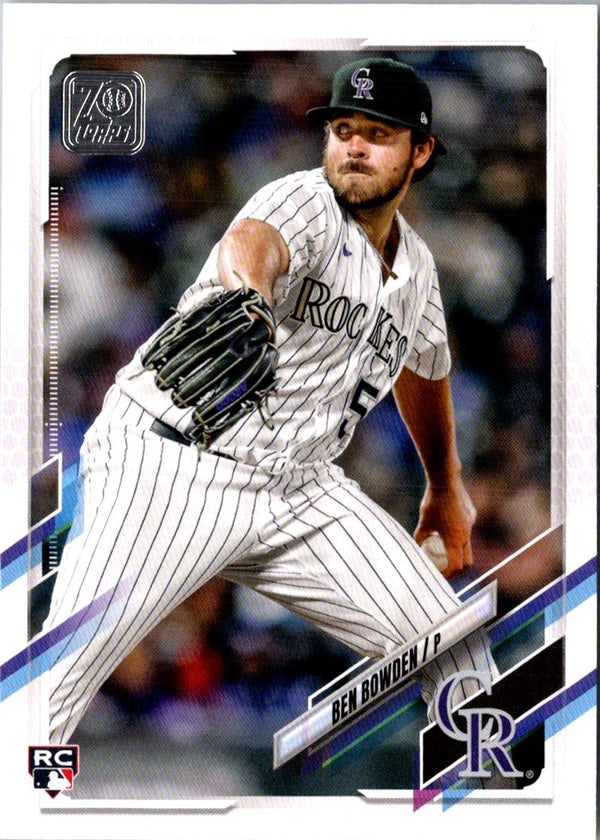 2021 Topps Update Ben Bowden #US298