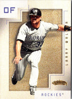 2001 Fleer Showcase Larry Walker #36