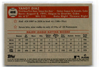 2021 Topps Chrome Platinum Anniversary Yandy Diaz #408