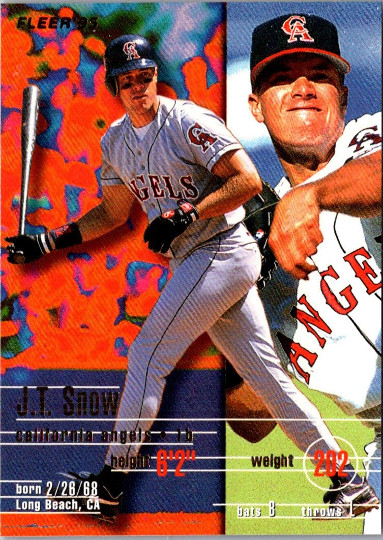 1995 Fleer J.T. Snow