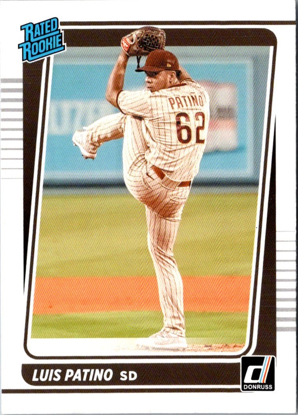 2021 Donruss Luis Patino #55 Rookie