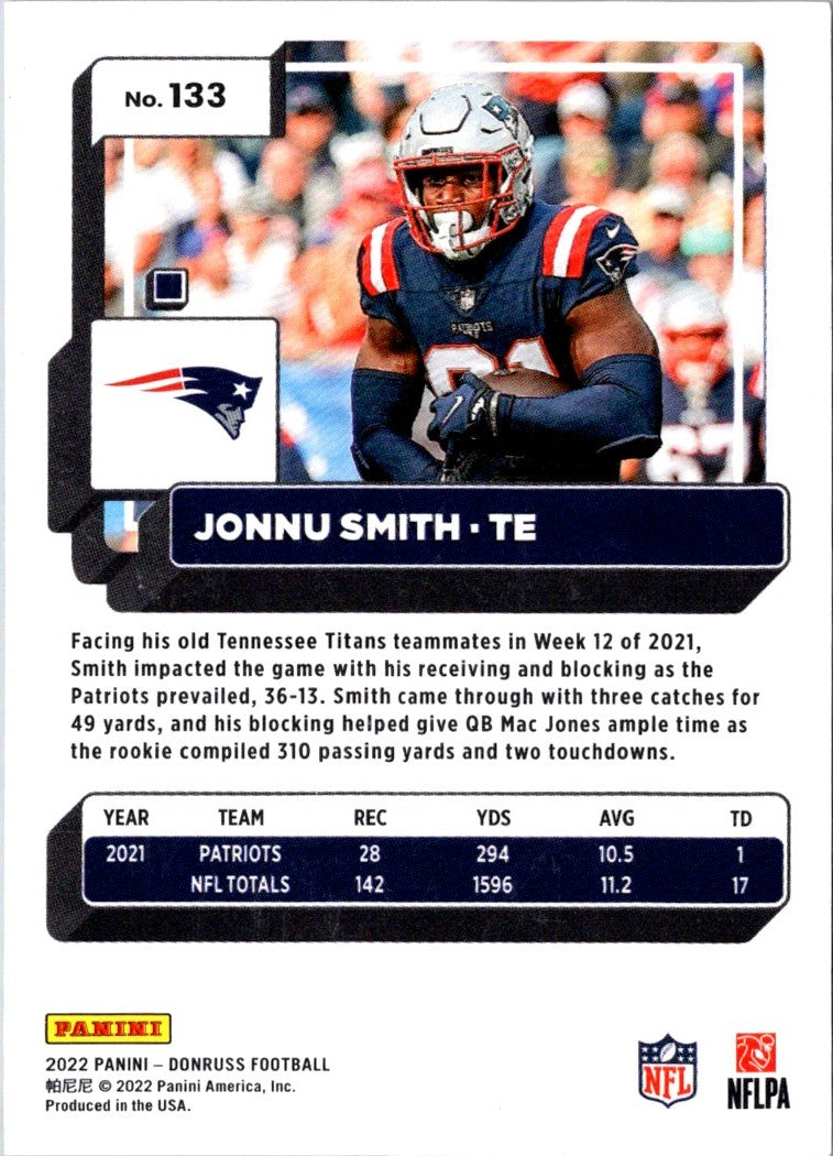 2022 Donruss Jonnu Smith