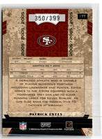 2005 Playoff Honors Patrick Estes #177 Rookie 350/399