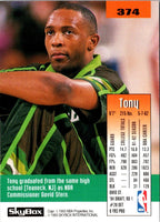 1992 SkyBox Tony Campbell #374
