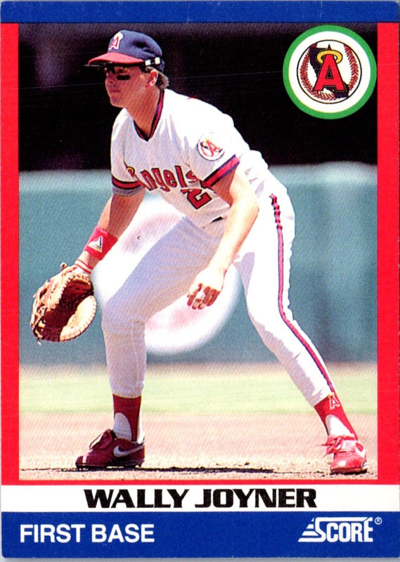1991 Score 100 Superstars Wally Joyner #57