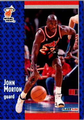 1991 Fleer John Morton #307