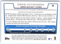 2012 Bowman Drew Hutchison #36
