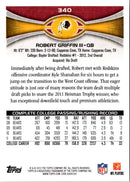2012 Topps Robert Griffin III